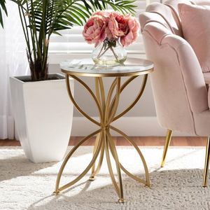 Mesa de centro superior de mármol personalizada con patas de hierro recubiertas de polvo dorado Mesa auxiliar de moda mesa de comedor superior de mármol de café - Product Image 4