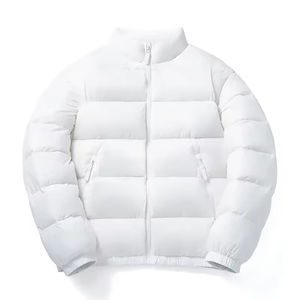 Veste d'hiver à bulles OEM de qualité supérieure pour hommes, manteau de vente en gros à col montant, coupe-vent, chaud, respirant, imperméable - Product Image 1