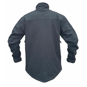 Gran oferta, chaqueta Bomber de poliéster de alta calidad para hombre, Color sólido, bordado grueso, diseño de logotipo, cuello levantado personalizado, tela de lona - Product Image 2