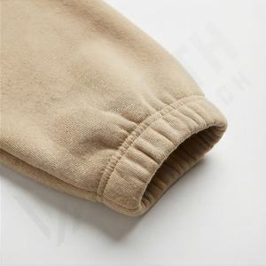 Ensemble de survêtement décontracté pour femme en deux pièces avec logo personnalisé, de haute qualité, uni, sweat-shirt et pantalon de jogging, 100% coton molletonné, tenue de sport - Product Image 6