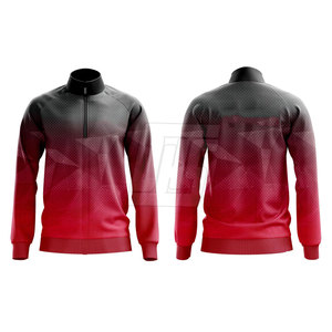 Chaqueta Deportiva Sublimada con Cierre de Cremallera de Cuarto para Hombre, Cómoda y Elástica, para Deportes y Sesiones de Gimnasio - Product Image 2