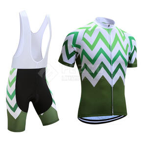 Conjuntos de Uniformes de Ciclismo Personalizados para Hombre, Transpirables, de Secado Rápido, Ecológicos, 100% Poliéster, MOQ Bajo - Product Image 1