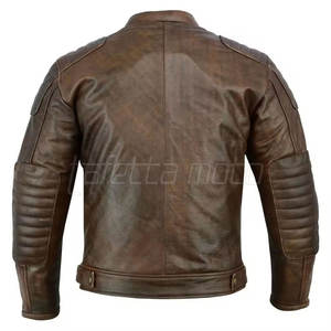 Chaquetas de Cuero para Motociclistas, Ropa Deportiva Cómoda, Chaquetas de Cuero para Motociclistas Disponibles en MOQ Bajo - Product Image 3