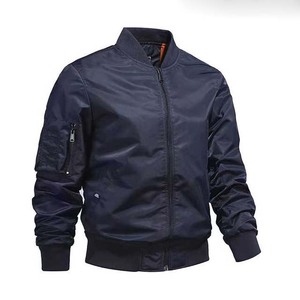 Chaqueta Bomber de Lona Recubierta Estilo Urbano para Hombre, Acolchada, Corte Ajustado, Ligera, Impermeable y Cortavientos para Invierno - Product Image 6