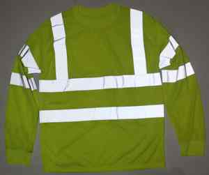 Tout nouveau pas cher prêt à expédier haute visibilité chemise de sécurité respirant hommes vêtements de travail à manches longues chemise réfléchissante - Product Image 5