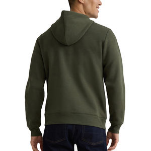 500 GSM coton polaire fermeture éclair hommes sweats à capuche blanc fermeture éclair recadrée Streetwear Baggy entraînement coupe ajustée araignée sweats à capuche hommes - Product Image 5