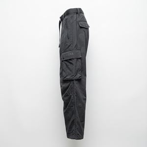 Pantalones Cargo de Paracaídas para Hombre, Resistentes, Ecológicos, Transpirables, de Poliéster/Algodón, Personalizados, Holgados, con Pliegues Delanteros y Cierre de Botón 3D - Product Image 3