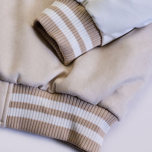 Haute qualité personnalisé hommes Vintage Letterman Varsity veste véritable Chenille broderie laine motif manches en cuir véritable - Product Image 6