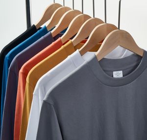 Camiseta de Manga Larga Extra Grande para Hombre, 260 g/m², Peso Pesado, Camiseta Lisa de Algodón para Hombre - Product Image 4