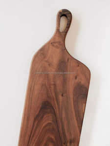 Tabla de Cortar Rectangular de Madera de Acacia Maciza KALATRI, Hecha a Mano, Ecológica, Apta para Lavavajillas, Bloque de Cortar de Madera de Palisandro para el Hogar - Product Image 4