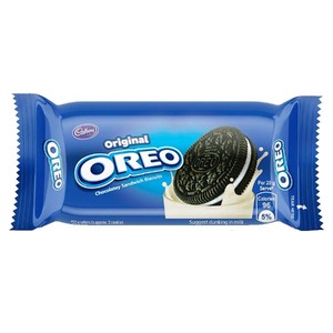 Oreoo แซนด์วิชบิสกิต24ม้วนแพ็ค x 133 GR ของแท้ไอศกรีมวานิลลาสตรอเบอรี่เนยถั่วและช็อกโกแลตรสเลิศ - Product Image 3