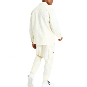 Ensembles de sweats à capuche unisexes pour hommes personnalisés, ensembles de survêtements de jogging, tissu en molleton 100% coton, antibactérien, évacuant l'humidité, livraison aérienne - Product Image 3