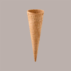 Italcialde Cornets de crème glacée roulés jetables classiques 42 mm x 160 mm 270 pièces Certifiés végétaliens Fabriqués en Italie - Product Image 4