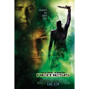 Póster de Anime de Star Trek Nemesis con un Diseño de Postal Atractivo - Product Image 1