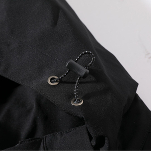 Vente chaude hommes léger Tech coupe-vent veste détachable capuche-résistant à l'eau extérieur manteau-randonnée veste pour hommes - Product Image 3