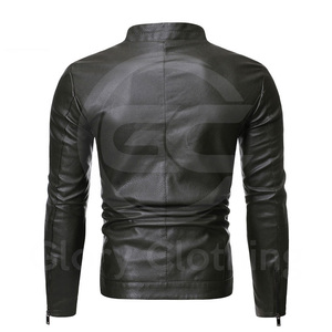 แจ็คเก็ตหนังผู้ชาย ดีไซน์ล่าสุด ราคาสุดคุ้ม ผลิตตามสั่ง ขายดี รับทำโลโก้ของคุณเอง สไตล์ใหม่ - Product Image 5