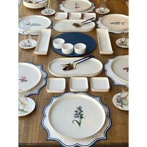 Set colazione Fleur 50 pezzi per 6 persone - Product Image 1