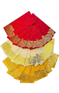 Papier indien fait main Design fantaisie enveloppe écologique enveloppe de mariage enveloppes d'argent Shagun - Product Image 4