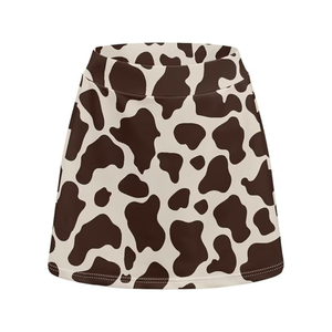 Falda Casual Cómoda Antibacteriana Ecológica de Cuero Genuino de Alta Calidad para Mujer, Estilo Único, Múltiples Colores - Product Image 5