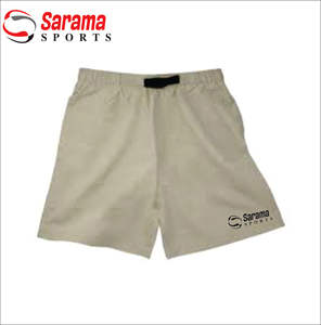 กางเกงขาสั้นสำหรับผู้หญิงกางเกงขาสั้นสำหรับผู้ชายผ้าไมโครไฟเบอร์โพลีเอสเตอร์100% ดีไซน์ตามสั่งปักโลโก้ - Product Image 1
