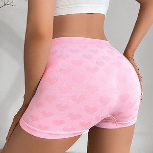 Flarixa femmes sans couture taille haute Boxer taille élastique ventre contrôle hanche ascenseur glace soie pantalons de sécurité sous-vêtements décontracté Boyshorts - Product Image 2