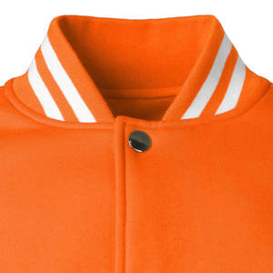 Veste de baseball d'hiver à séchage rapide pour hommes personnalisée vente en gros coupe-vent 100% polyester veste Letterman College fabricant en gros - Product Image 3