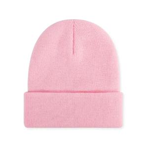 Bonnet unisexe en acrylique personnalisé pour les voyages d'hiver Chapeau de sécurité tricoté réglable de haute qualité avec manchette gaufrée - Product Image 1