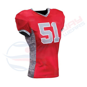 Camisetas al por mayor, camisetas bordadas de primera calidad, camisetas de fútbol americano personalizadas, ropa de fútbol americano - Product Image 2