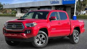 Used 2024 Tacoma TRD Pro Silver Pickup Truck 4x4 Automatic LED Headlights R17 Tires Fabric Seats Gas Engine For Sale - Product Image 4