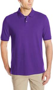 Polo pour hommes de haute qualité Nouveaux designs Respirant Manches courtes Solide Motifs imprimés Tissu en jersey teint uni - Product Image 5