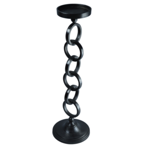 Three <b>Black</b> Painted Finishing <b>Candle</b> Holder Spiral Design Best for Table Decor Aluminium Metal Home Decor Design <b>Candle</b> Stand - Product Image 6