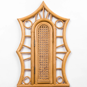Petite porte de fée magique porte de fée en rotin écologique pour l'éducation de conte de fées jouet d'apprentissage ensemble de jeu de simulation pour les enfants