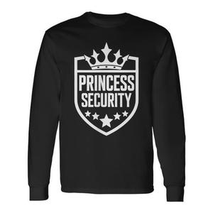 Maglietta a Maniche Lunghe Personalizzabile per Squadra di Sicurezza Familiare, Design Promozionale per Vacanze - Product Image 1