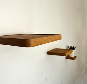 Floating wooden <b>shelf</b> wall mounted storage <b>shelves</b> for home hotels living room kitchen bathroom home decor accessories custom - Product Image 2