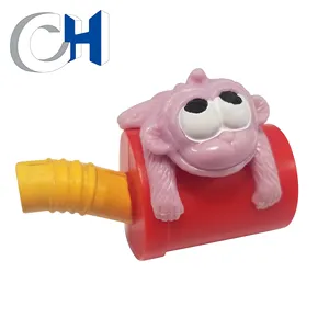 Popular juguete de huevo sorpresa de silbato de plástico de colores - Product Image 4