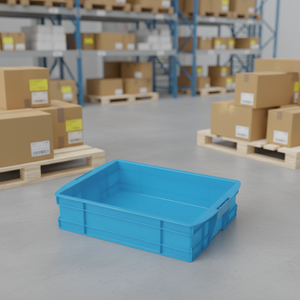 Contenedores <span class=keywords><strong>de</strong></span> Plástico <span class=keywords><strong>Apilables</strong></span>, Resistentes, Ecológicos, Reciclables, <span class=keywords><strong>de</strong></span> HDPE, Personalizables al por Mayor, 610-115, <span class=keywords><strong>Cajas</strong></span> <span class=keywords><strong>de</strong></span> Almacenamiento y Transporte - Product Image 2
