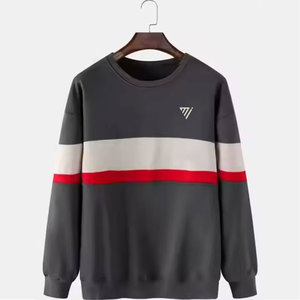 Sweat-shirt pour homme en coton mélangé de qualité supérieure Sweat-shirt confortable de couleur personnalisée pour homme à vendre - Product Image 1