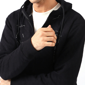 Vente en gros de sweats à capuche 100% coton coupe régulière conception personnalisée respirant écologique hiver délavé taille américaine multicolore uni - Product Image 6