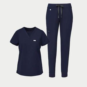 Uniforme de gommage pour femmes de style personnalisé pour un usage hospitalier Offre Spéciale de gros sur l'uniforme de gommage pour femmes - Product Image 1