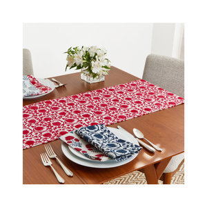 Camino de mesa a rayas de satén de algodón asequible para uso diario, certificado OEKO TEX, hecho en La India, elegante, moderno, comedor, decoración de boda - Product Image 5