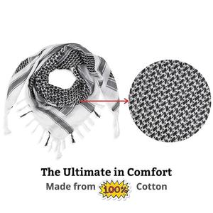 Shemagh Hommes Keffiyeh Écharpe Tactique Hommes Tête Cou - Product Image 4