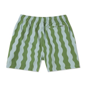 Veliko-Pantalones cortos deportivos de playa para hombre, de secado rápido tela de lona, traje de baño ecológico ligero de cintura media - Product Image 4