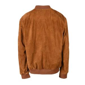 Gran oferta, chaqueta de cuero de gamuza de piel de vaca Original 100%, chaqueta marrón de calidad Premium para hombre, talla XL informal, venta al por mayor - Product Image 5