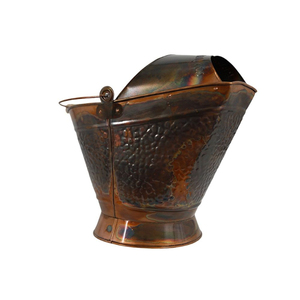 Popular Black Coated Metal Iron Eco-Friendly Modern European Style Coal Bucket High Quality Handmade Outdoor Garden Fireside Use - Product Image 2