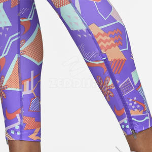 Custom New Design Gym Workout Fitness sublimation <b>leggings</b> High Waist Breathable Women Fitness sublimation <b>leggings</b> - Product Image 3