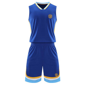 Vêtements de sport de haute qualité, uniforme de basket-ball pour joueur d'équipe avec logo et couleur personnalisés, uniforme de basket-ball pour homme - Product Image 1