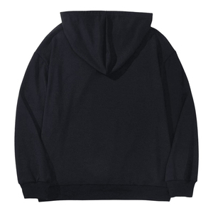 Sudaderas con capucha de lana de algodón 100% de alta calidad para mujer, manga larga con capucha, estampado de logotipo personalizado, ropa informal transpirable de uso diario para otoño - Product Image 2