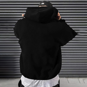 Sudadera con Capucha Personalizada al por Mayor con Logotipo Personalizado para Hombre, Talla Grande, 100% Poliéster, Sudadera de Alta Calidad para Otoño - Product Image 2