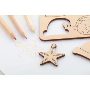 Figurines et jouets écologiques Ravya pour Noël - Jeu de coloriage amusant - Product Image 6