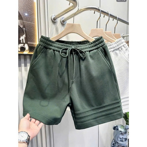NH62 Casual cotton <b>shorts</b> with a relaxed fit made from soft Korean style fabric perfect <b>for</b> daily comfort and effortless outfits - Product Image 3